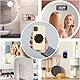 8 Stück Handy Saugnapf, Silikon Saugnapf Handyhülle, Handy Kleber Rückseite Saugnapf, Handyhalterung Saugnapf, Anti-Rutsch-Handyhalter für Selfies und Videos