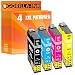 Produktbild Gorilla-Ink 4 Druckerpatronen passend zu Epson 603XL | Geeignet für Expression Home XP2100 XP2105 XP3100 XP3105 XP4100 XP4105 Workforce WF2810 DWF WF2835 DWF WF2850 DWF WF2830 DWF