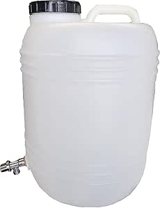 Bidone 20 Litri Alimentare Con Rubinetto - Robusto E Prattico Per Liquidi - Foto 3