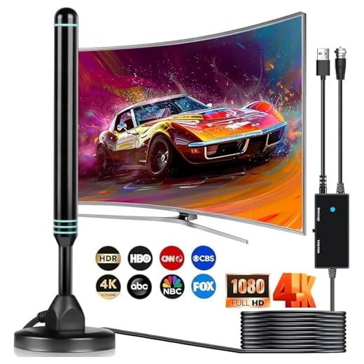 Aquario 2025 Upgrade Amplified Indoor Antenna