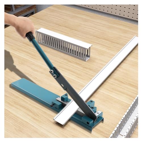 Coupe-goulotte en PVC, Conduit de câblage en Plastique Manuel Lourd, Machine de découpe à Angle réglable de 45 ° à 90 °, Dispositif de Coupe spécial...