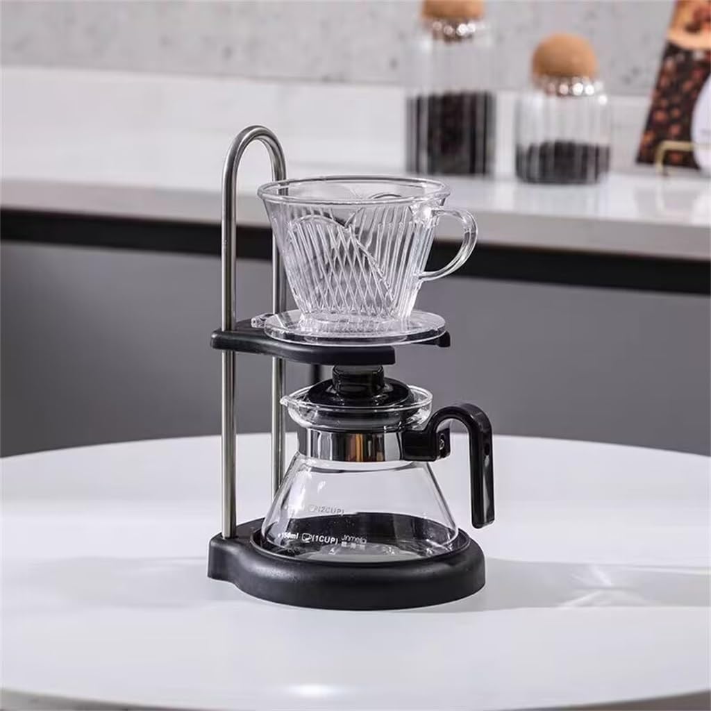 Hand Brewed Coffee Pot Set Filter Cup Sharing With Bracket Combination Manual Drip