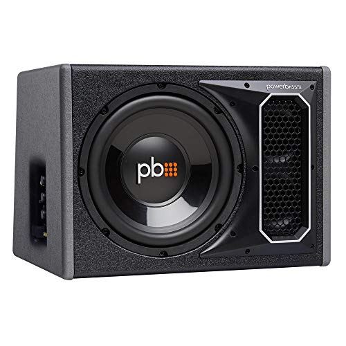 PowerBass PS-AWB121-12' Single Loaded Amplified Ported Enclosure