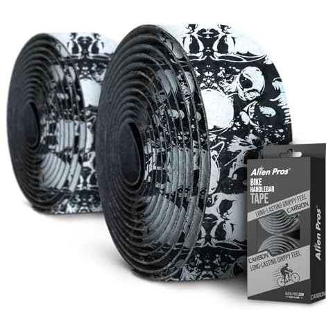 Alien Pros Carbon Fiber Bike Handlebar Tape Cover