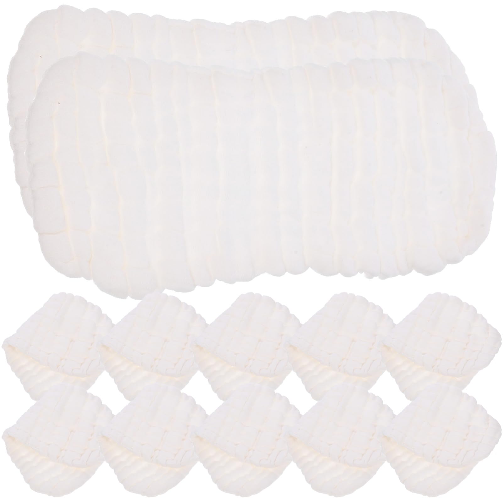 SUPVOX 3 Ensembles Inserts Lavables Coton Pour Couches Doux Et Respirants Pour Bébés Réutilisables Absorbants Et Faciles À Nettoyer 10 Pièces * 3