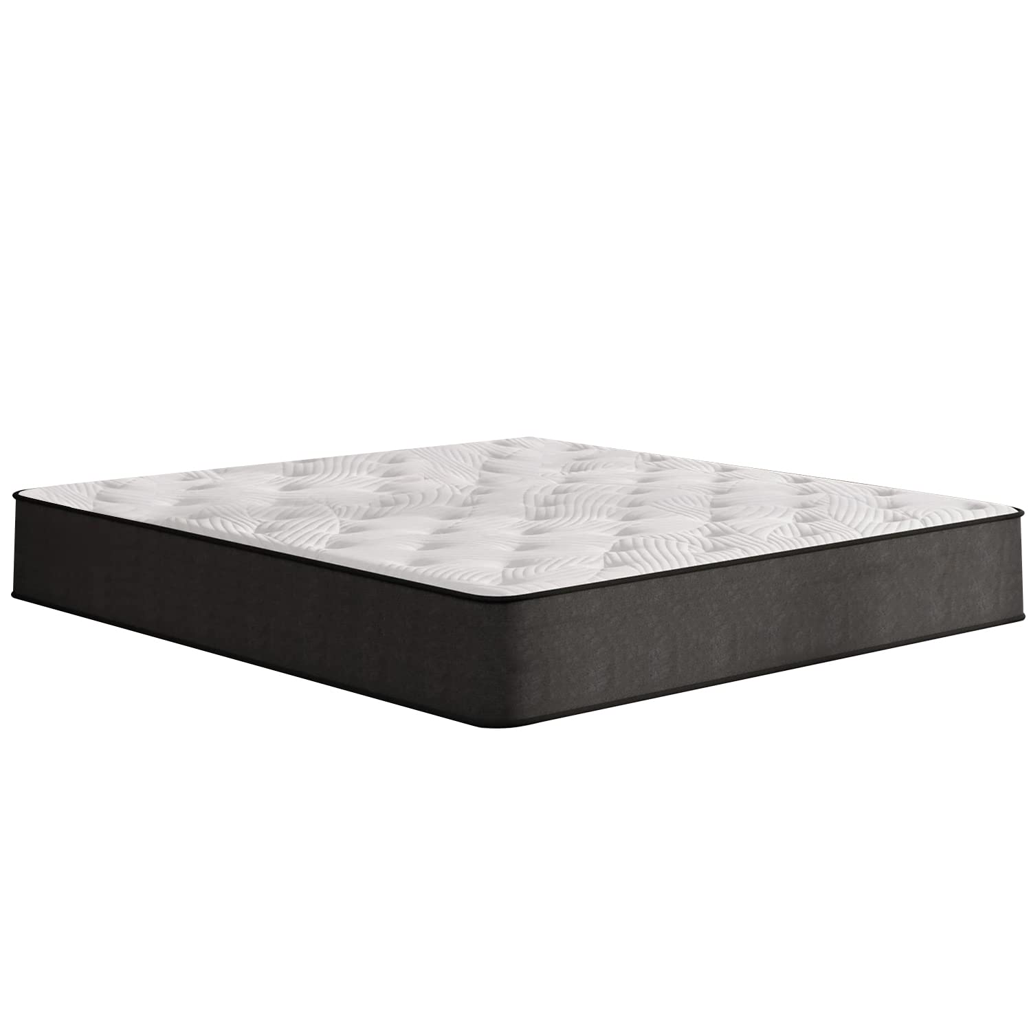 IZTOSS Matelas 140x190 Épaisseur 22cm Mémoire de Forme 8 Zones de Confort Mousse Adaptative Blanc