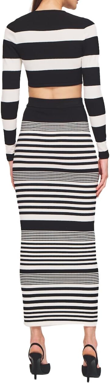 Ronny Kobo Womens Maxi Tamika Knit Skirt - Image 2