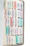 DiverseBee Laminated Bible Tabs for Women and Men (Uniform Theme)