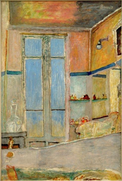 Tableaux Imprimer Affiche Toile Pierre Bonnard pour décorer une salle de bain chic 60x90cm