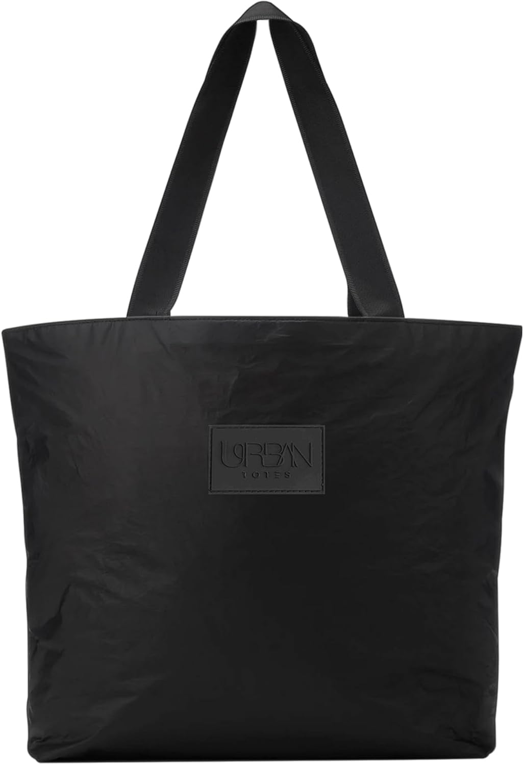 Urban Totes Black Day Trip Tote Bag Spacious, Water