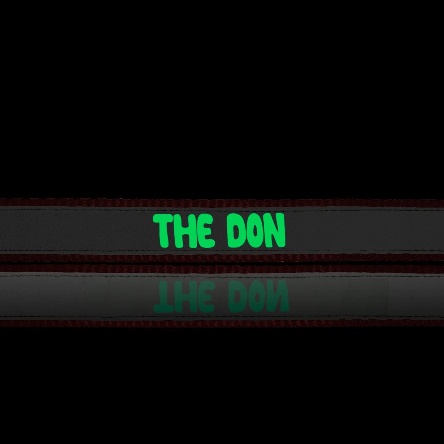 Ruse Pet The Don Glow in The Dark Printed Reflective Nylon Neck Belt Adjustable Dog Collar for Puppy, Small, Big Dogs. (B08DM1BXC5) Amazon Price History, Amazon Price Tracker