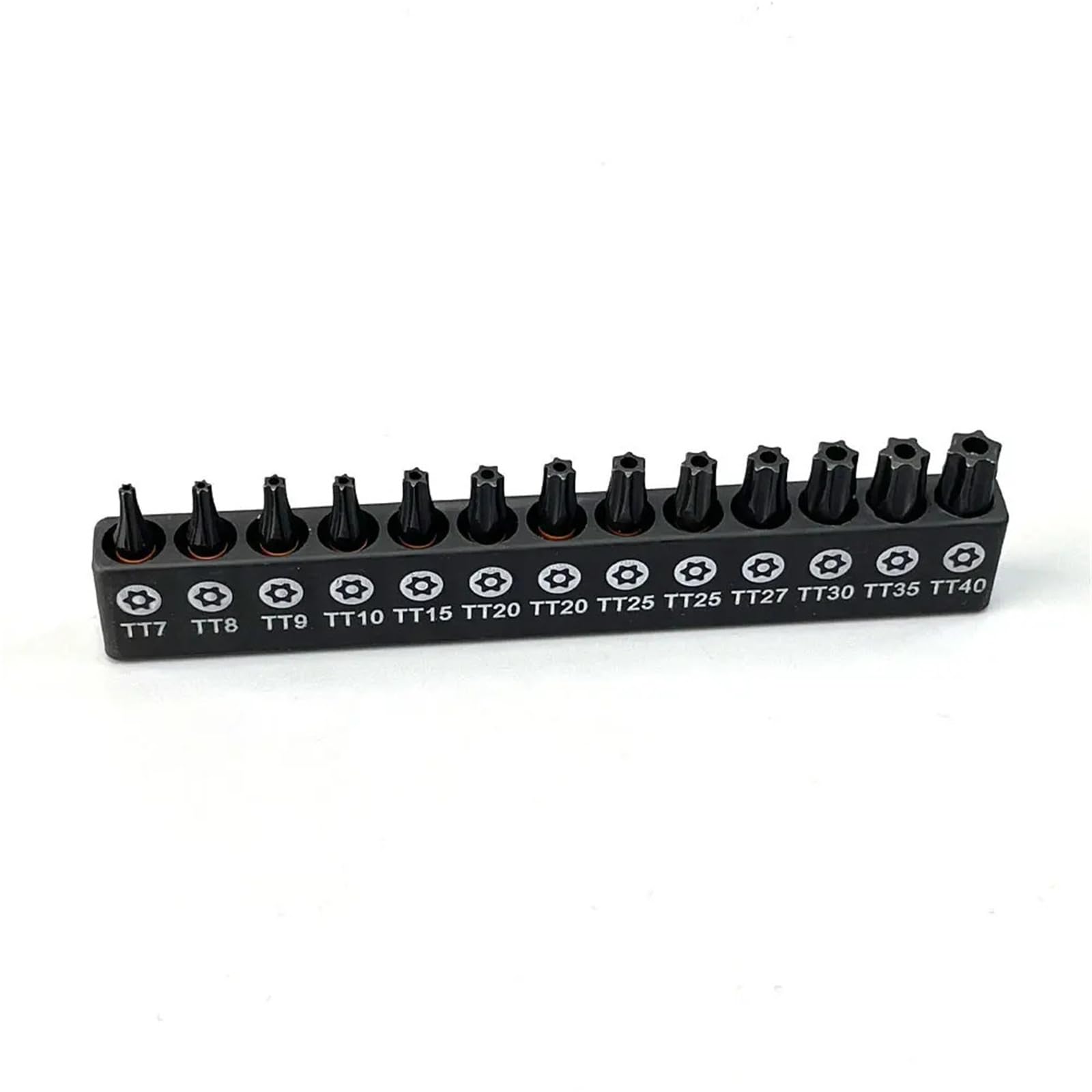 S2 25 mm zestaw wkrętaków magnetycznych z uchwytem na bity, sześciokątny trzonek T7-T40, 13 sztuk