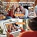 OuuOee WiFi Digital Picture Frame 10.1 Inch, 32GB Storage Smart Digital Photo Frame IPS HD Touch Screen with Auto-Rotate, Share Photos or Videos Via Frameo App