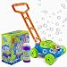 Prextex Bubble Mower, Bubble Blower Machine Outdoor Lawn Games Outdoor Push Toys