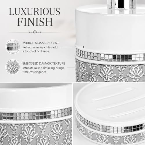 Juego de decoración de baño de alta calidad Creative Scents en resina 5