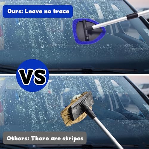 GZGRYTRC Car Windscreen Cleaner, Reusable Car Window Cleaner Compact Design Easy to Use Automotive Glass Cleaning Tool Ideal for Home and Professional Use Effective on Glass Surfaces - Image 5