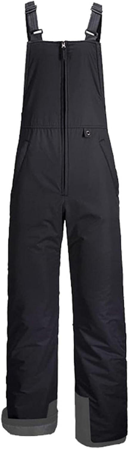 Winter Warm Windproof Snowboarding Athletic Snow Pants Coveralls, Snow Bibs Women Insulated Waterproof Bib Overalls