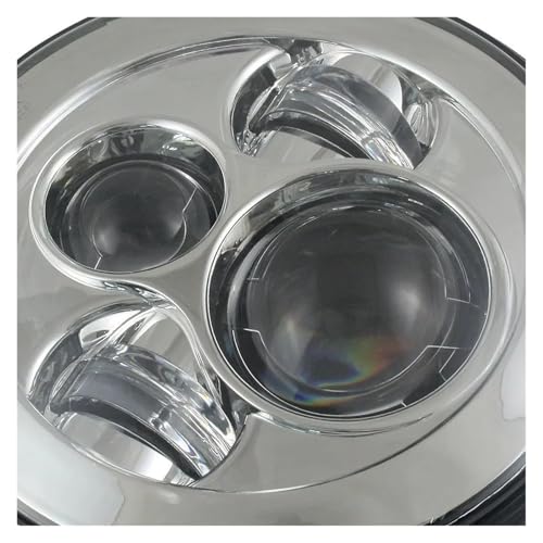 Phares LED Ronds 7 Pouces Résolution Éclairage Faible pour Defender 90 110 Feux - 7
