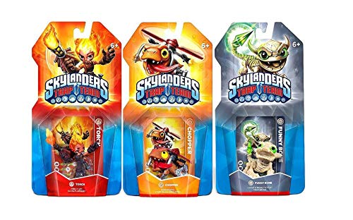 Skylanders Trap Team 3 Pack: Torch, Chopper, Funny Bone