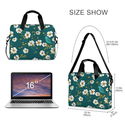 Maletín para portátil 15.6" poliéster turquesa miniatura 5