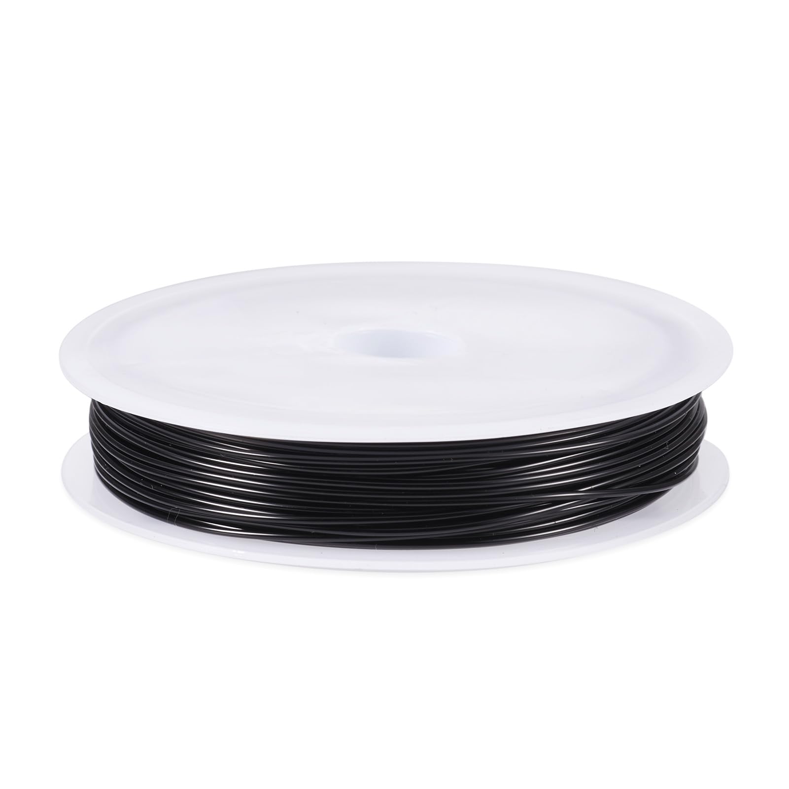 Spritewelry 0.8mm Black Copper Wire for Jewelry Making Tarnish Resistant Copper Beading Wire Metal Craft Wire Gem Metal Wrap for Jewelry Wrapping Supplies Crafting 8m/roll — image 1