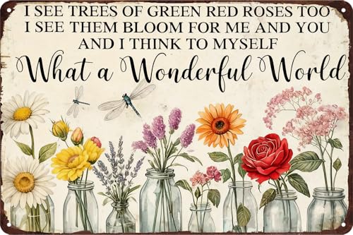 Garden Signs for Outside Gardening Wall Art Decor Funny Garden