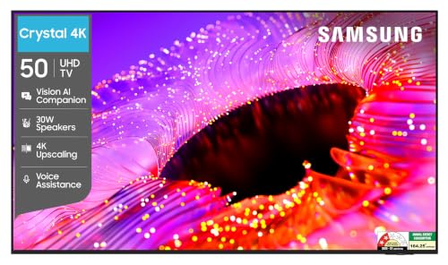 Image of Samsung 50 inches Crystal UHD 4K Samsung Vision AI Smart TV UA50UE83AHULXL