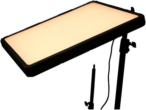 Miniatura 4 de NanLite Compac 100B ajustable bicolor delgado suave estudio luz LED panel, 100W poder