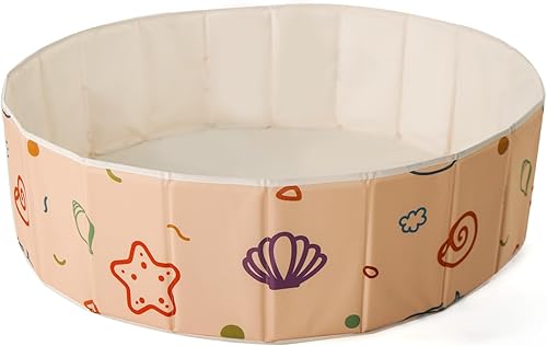 Miniatura 9 de STARBOLO Pozo de bolas  Pozo de bolas de 4 pies para niñospatio de juegos de bebéscorralito de bebévalla para bebé, no necesita inflar, plegable,