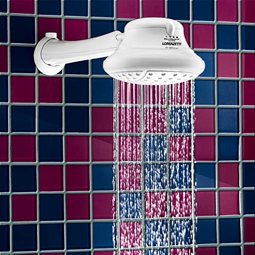 Lorenzetti Chuveiro Elétrico Branco Bella Ducha, 5500W 110V