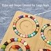 Favonuovy Bead Boards for Jewelry Making Bamboo Bracelet Making Bead Tray 5