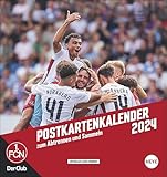 1. FC Nürnberg Kalender 2024. Fußball-Kalender für den Schreibtisch oder die Wand: Kleiner Postkarten-Fotokalender zum Sammeln und Verschicken. Toller FCN-Fanartikel für jeden Nürnberg-Fan!