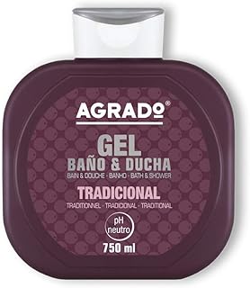 جل استحمام وترطيب تراديسيونال بدرجة حموضة محايدة، 750 مل من اجرادو