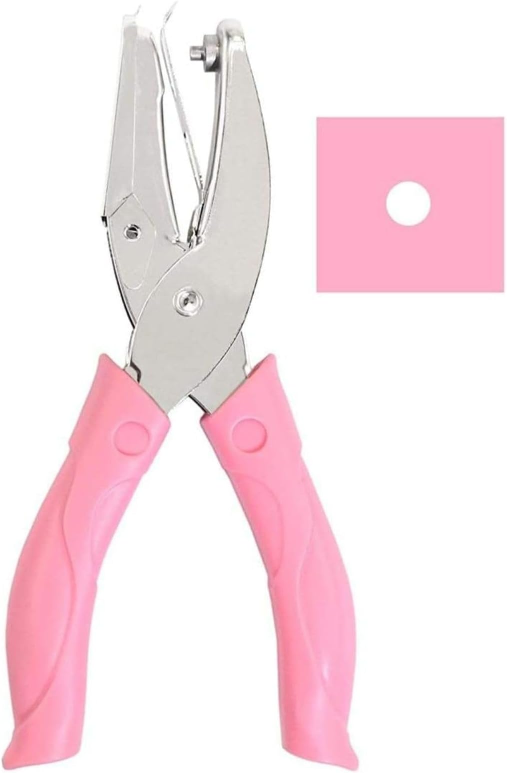 1/8 Inch Small Mini Tiny Circle Handheld Hole Paper Punch with Soft-Handled for Tags