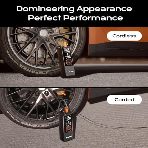 Tire Inflator Portable Air Compressor Air Pump for Car Tires Cordless Electric 180PS for C - image 6