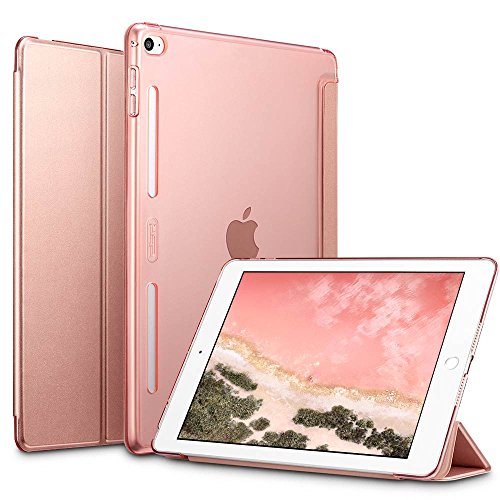 ESR Case for The iPad Mini 4, [Corner/Bumper Protection] Smart Case Cover with Soft TPU Bumper and Auto Wake/Sleep Function Compatible for iPad Mini 4 2015 Version (Rose Gold)