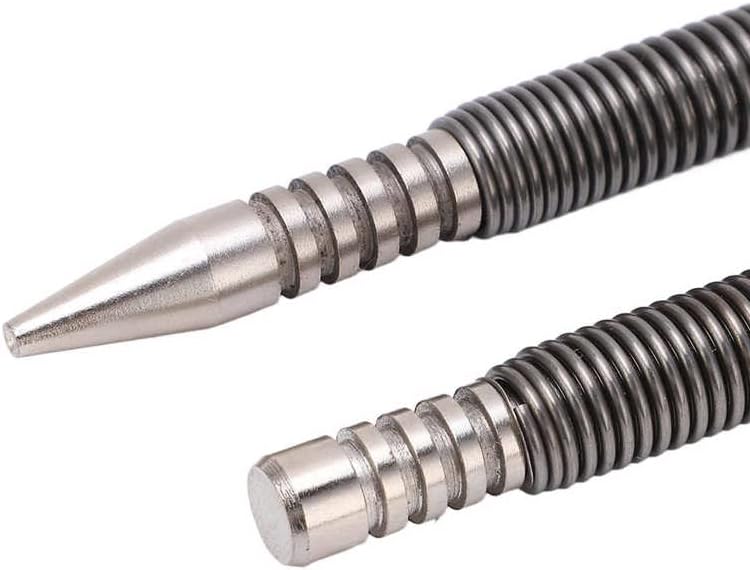 Spring Nail Set Spring Loaded Design Hinge Pin Punch Set for Home for Marking for Professional Use