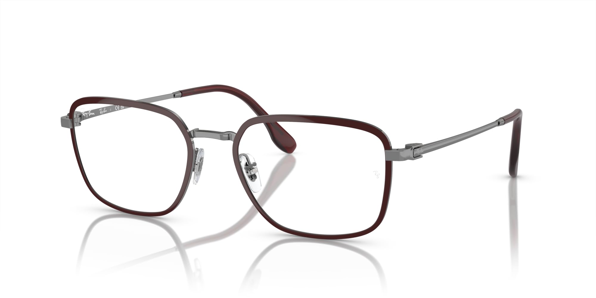 Ray-Ban Damskie kwadratowe oprawki na okulary korekcyjne Rx6511