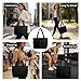 Imagen de Veebmys Bolso Tote Para Mujer Con Compartimento Para Ordenador Portátil De 15