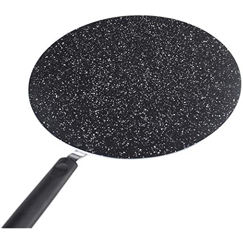 Flat Tawa Non-Stick Marble Coating Roti Dosa Tawa Pancake Maker Crepe Pan Premium Quality (Flat Tawa, 30cm) Cover