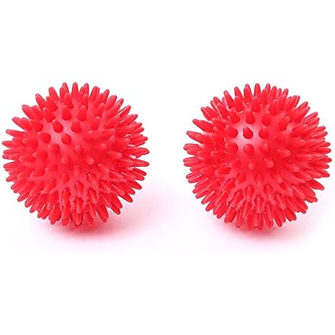 66fit 8cm Soft Spiky Massage Ball - 2pcs Cover