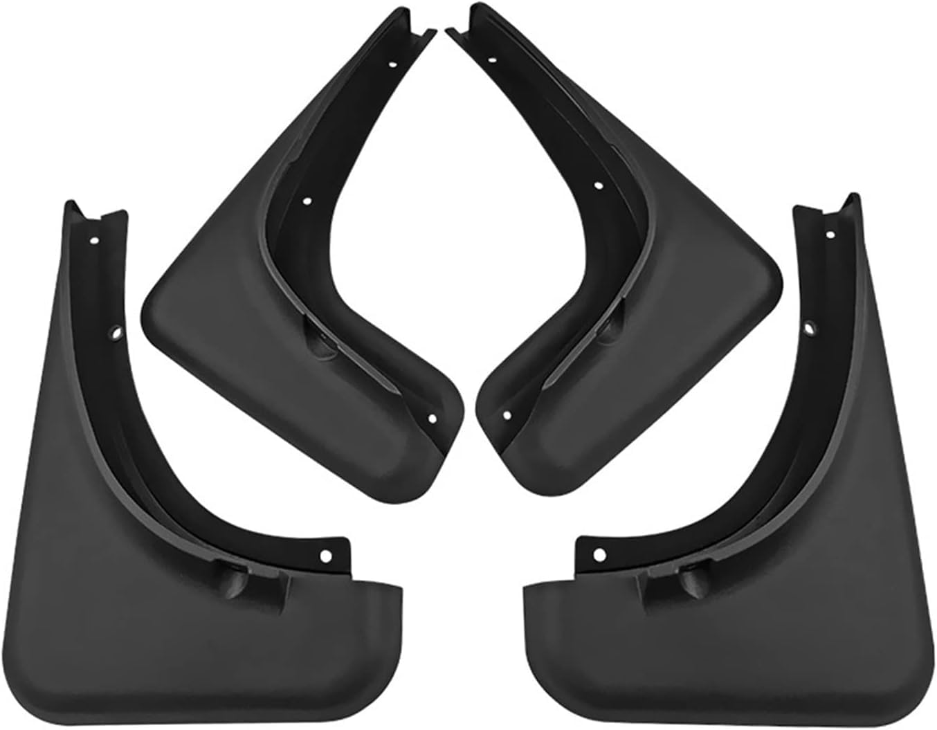 Liufangfc Normal 4Pcs Heavy Duty Rubber Mud Flaps For Porsche Macan 2014-2021