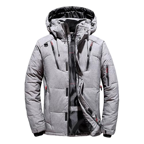 Parka d'hiver coupe-vent et chaude en duvet pour affronter le gel