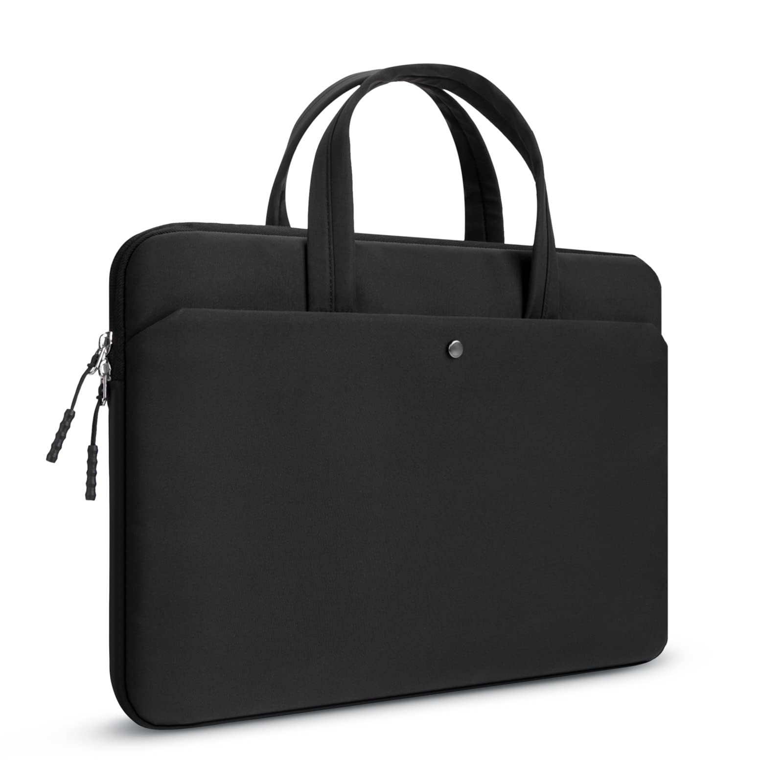 13 Pouces Housse pour Ordinateur Pochette Compatible avec 13,6 Pouces MacBook Air M5 M4 M3 M2/13 Pouces iPad Pro M4 Air M3/13 MacBook Neo/12,9 Pouces iPad with Tastatur, Noir