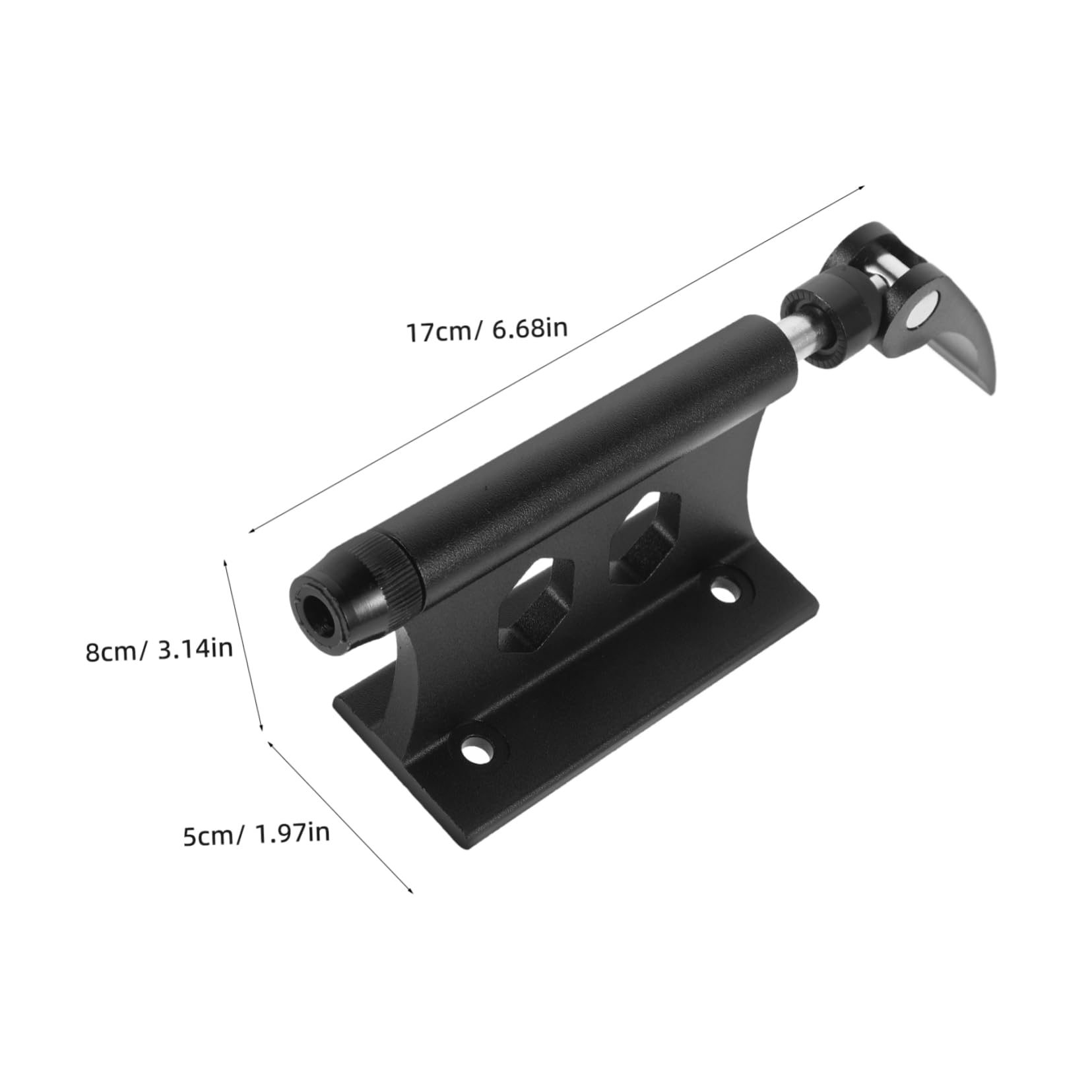 GOOHOCHY Truck Bike Rack Aluminum Fork Mount Quick Release Bike Fork Clip Sturdy Front Fork Fixed Clip for Bicycles