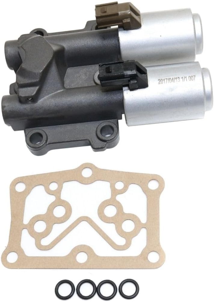 Automatic Transmission Solenoids for Honda for Civic 2012-2013 for 2009-2013 2-Prong and 2-Prong Blade Male Terminals 2 Female Connectors-Configuration Dual Linear Shift Solenoid - TCS318 16577158