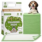 Pogi’s Puppy Pads with Sticky Tabs – Medium, Super Absorbent, Odor Blocking, 40-Count (18x24in)