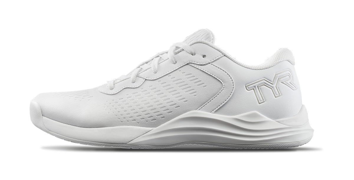 TYR Men's CXT-1 Trainer Sneaker, White, 9