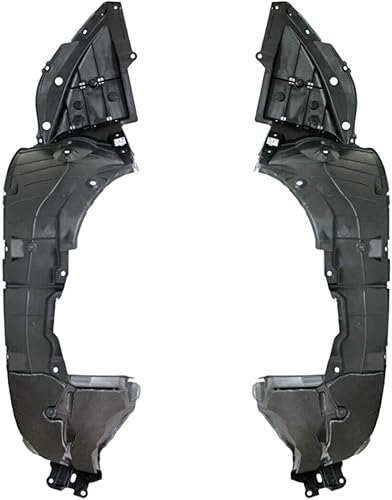 Miniatura 2 de Parts N Go Juego de protectores de guardabarros con clips para 2019-2021 Altima 2.5L delantero lado del conductor y pasajero izquierdo derecho