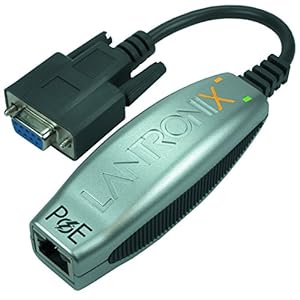 Lantronix XDT10P0-01-S Xdirect Compact 1-Port Secure Serial (Rs232) to IP Ethernet with Power Over Ethernet (PoE) – Device Server